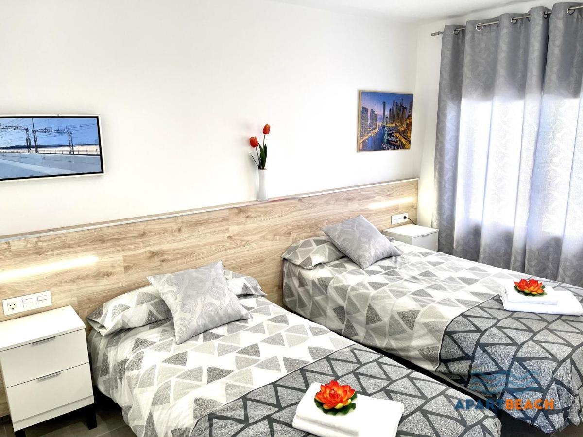 Apartbeach Mimosas Deluxe Climatizado Vistas Playa Miami Playa Luaran gambar